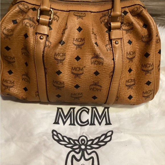 MCM Cognac Bowler’s Bag - Picture 3 of 16